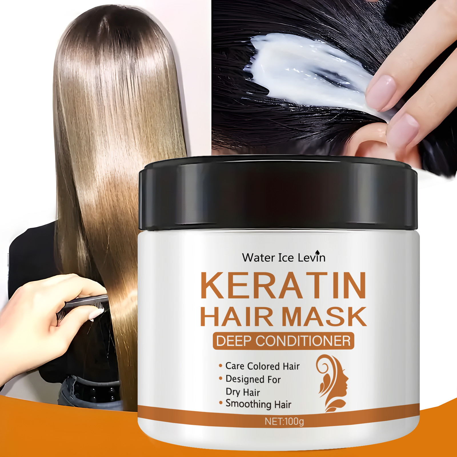 Hair Care Dupes - Máscara capilar de queratina - Tratamento