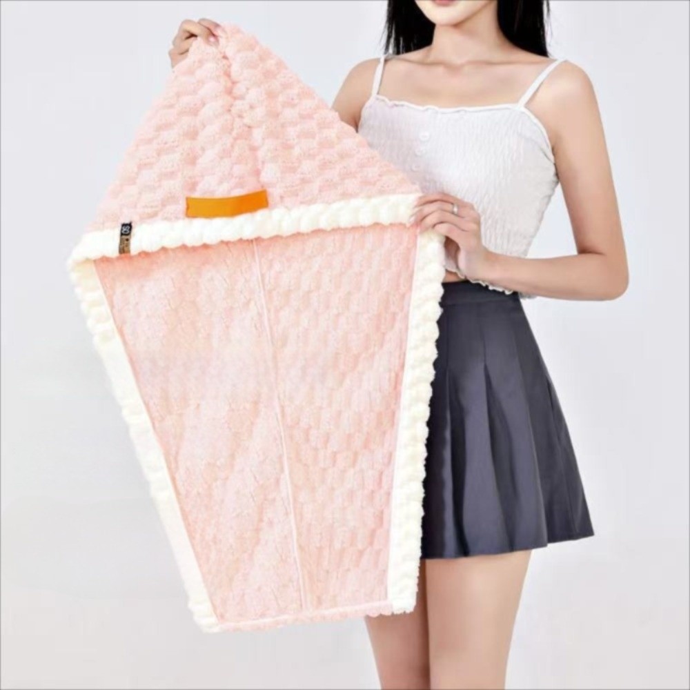 Hair Turban Towel - Toalha de Cabelo Reutilizável Extra Grande