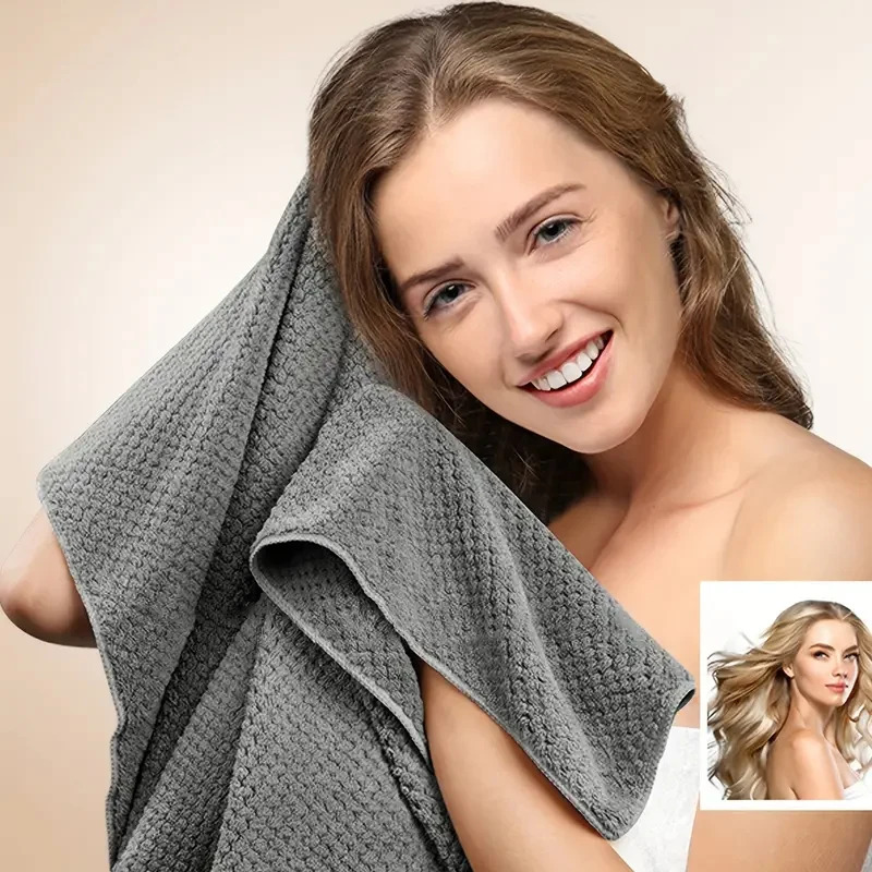 Hair Turban Towel - Toalha de Cabelo de Microfibra Ultra