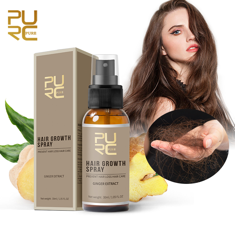 Hair Care Oil Serum - PURC-Ginger Hair Care Products Set para