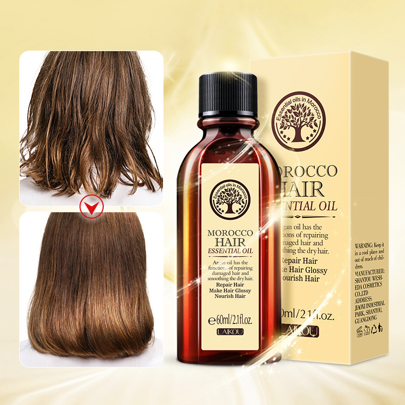 Hair Care Korean Products - Óleo essencial de argan puro marroquino