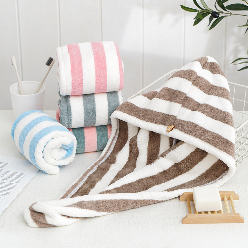 Hair Turban Towel - Toalha de Cabelo de Microfibra de