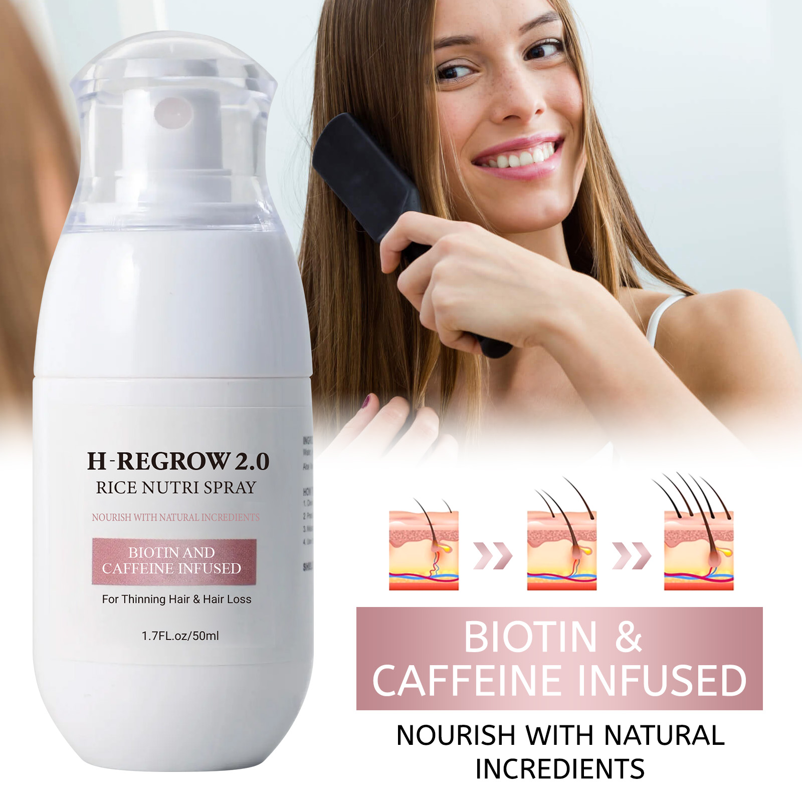 Hair Care Korean Products - 1-5 unidades de Spray Ativador de