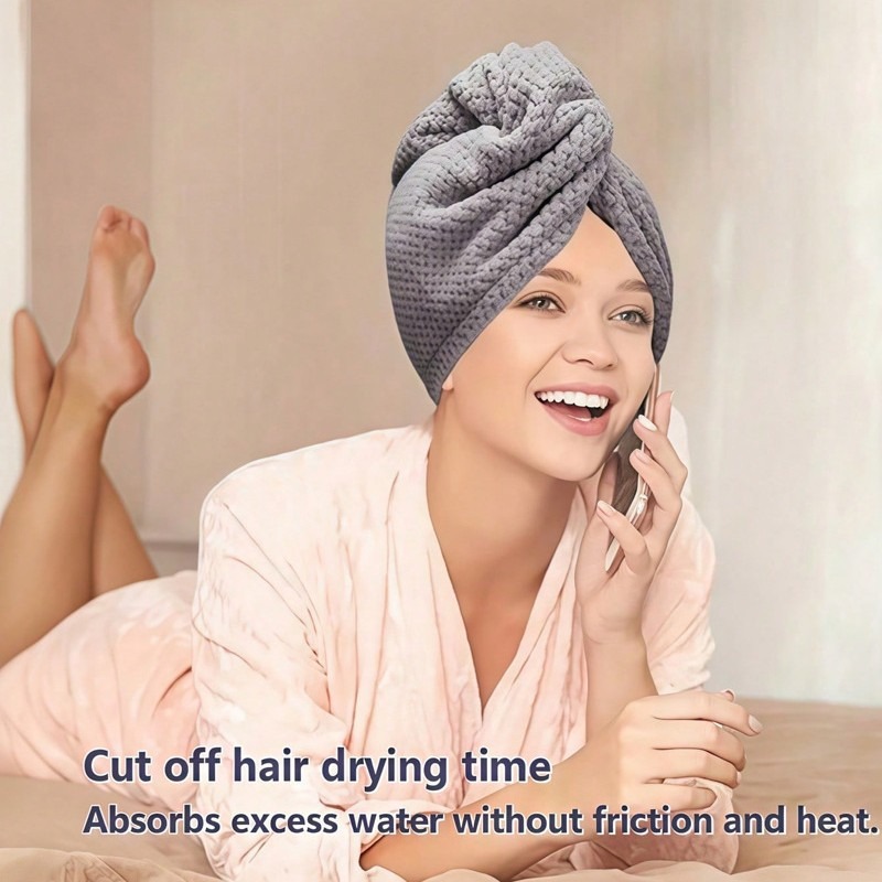 TILONDEX 1PC Turbante de Cabel - Hair Turban Towel avaliação e preço