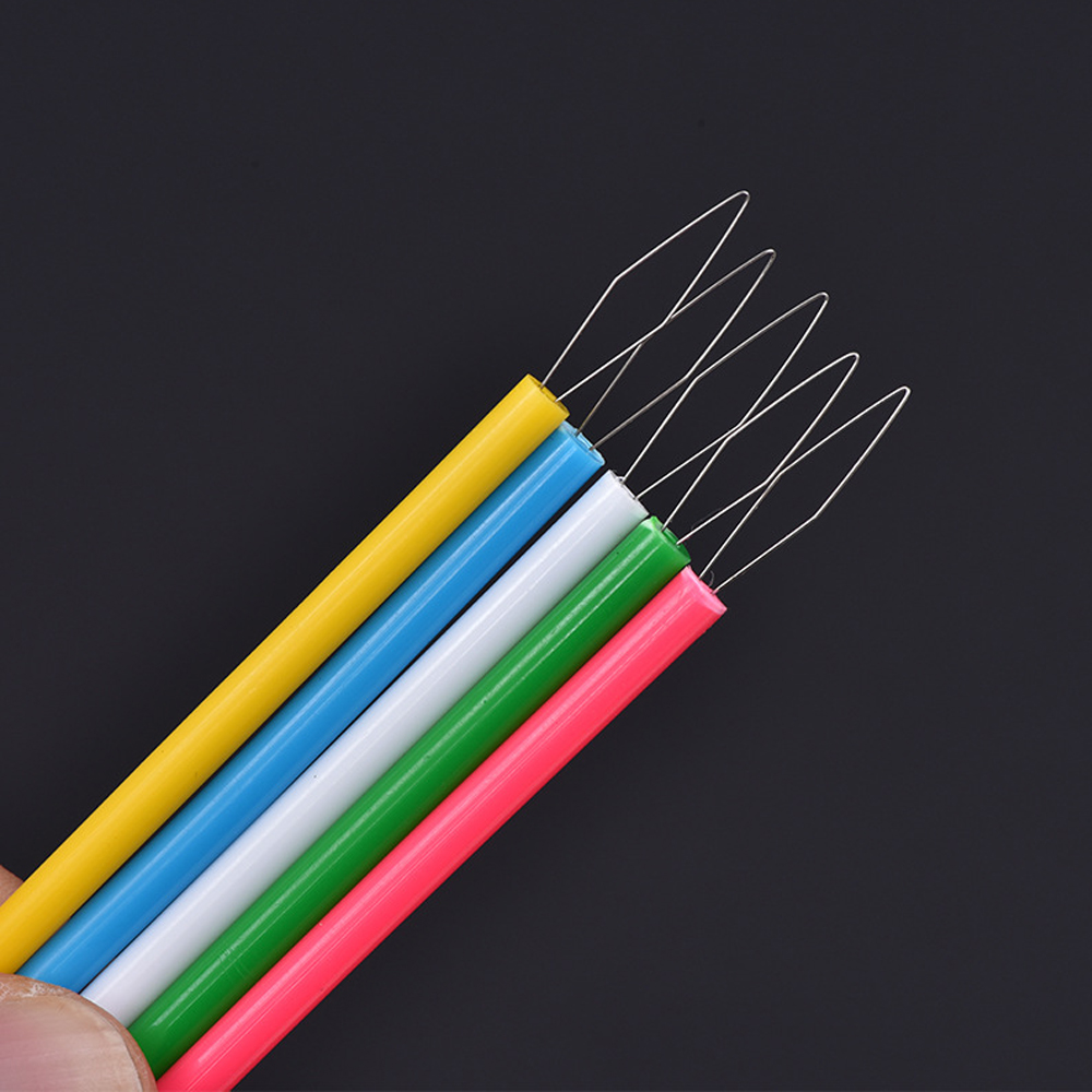 1 peça micro anel 5 cores alça - Feather Hair Extension avaliação e preço