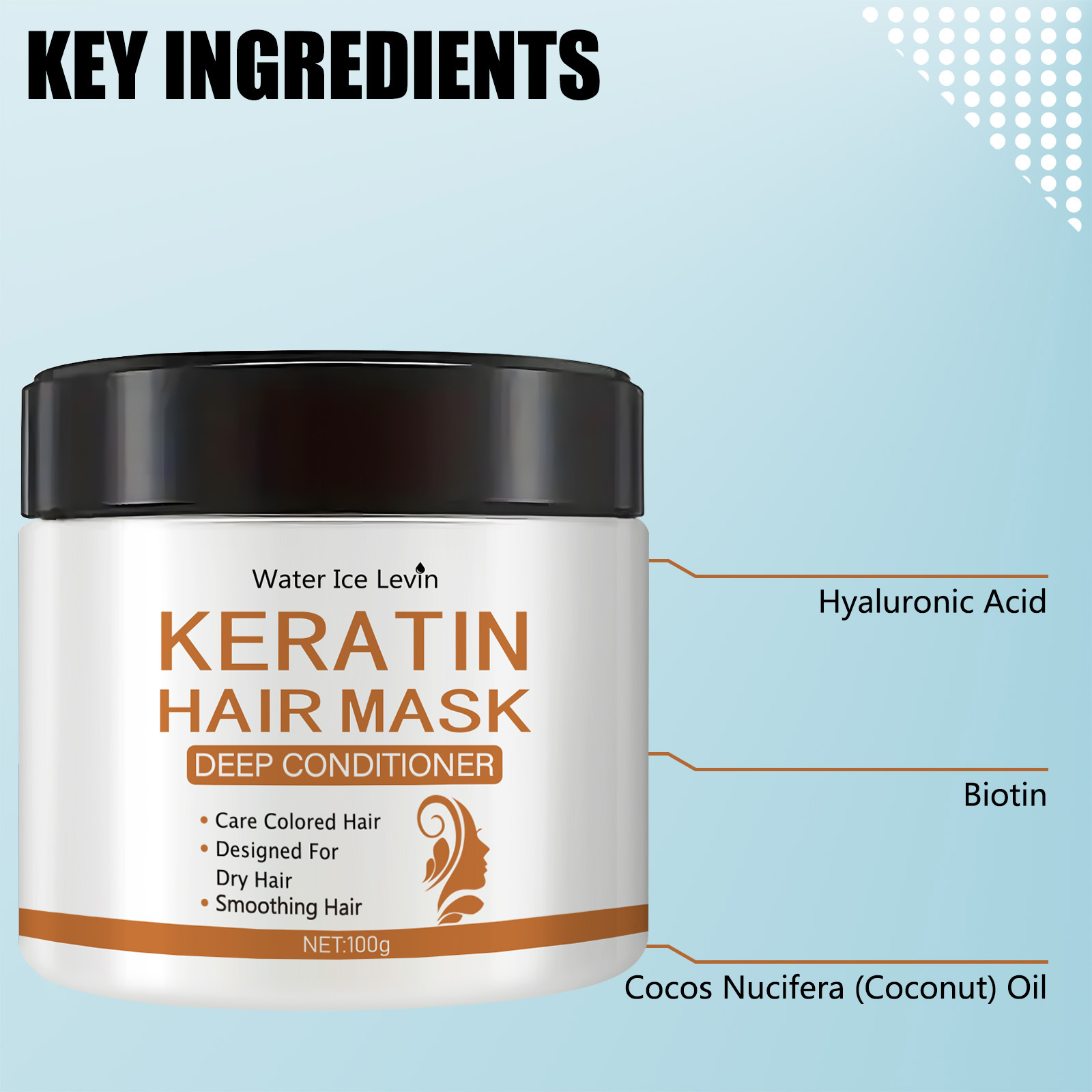 Máscara capilar de queratina - - Hair Care Dupes avaliação e preço