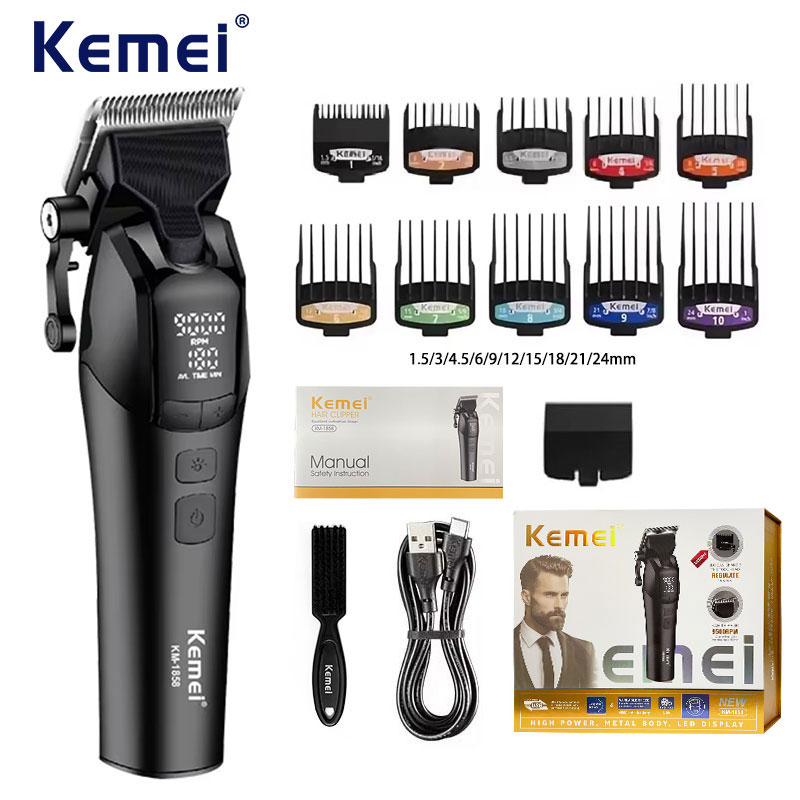 Kemei KM-1858 10w barbeiro pro - Hair Care Korean Products avaliação e preço