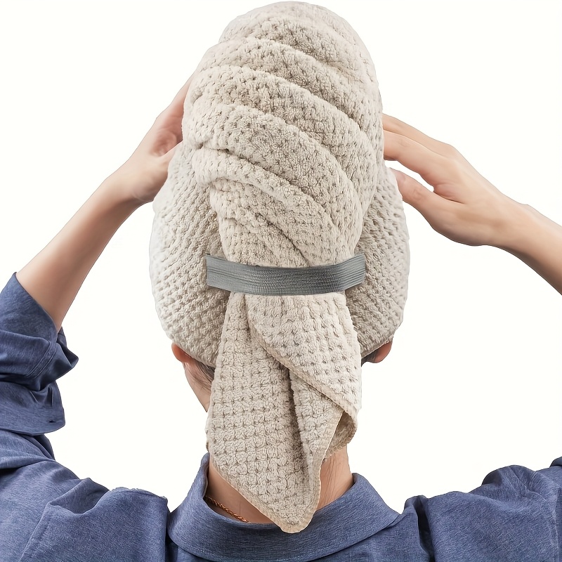 Toalha de Cabelo de Microfibra - Hair Turban Towel avaliação e preço