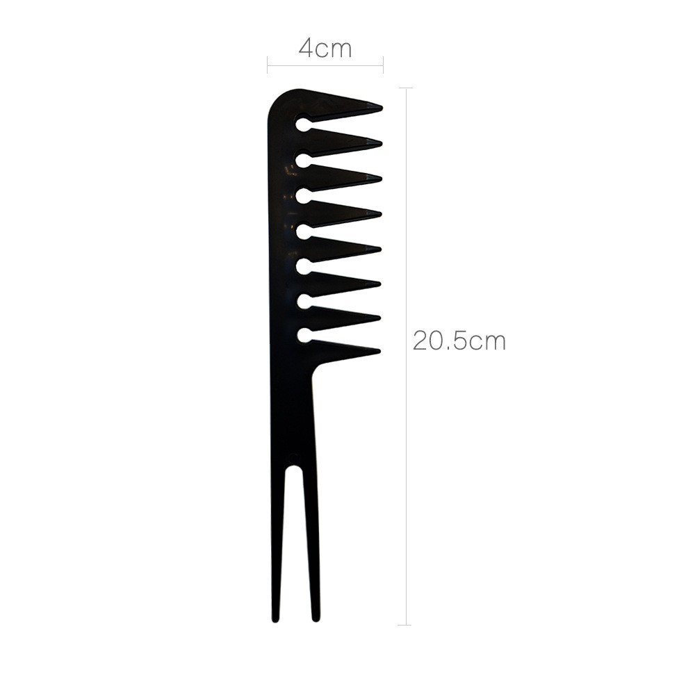 Pente de Dentes Largos para Ca - Hair Care Wavy Hair avaliação e preço