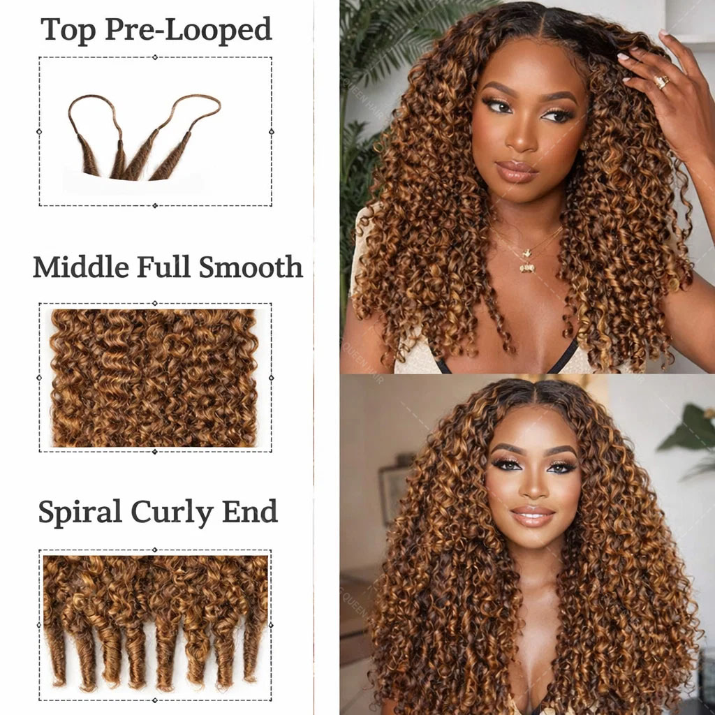 Cabelo Cacheado Birmanês P427  - Feather Hair Extension avaliação e preço