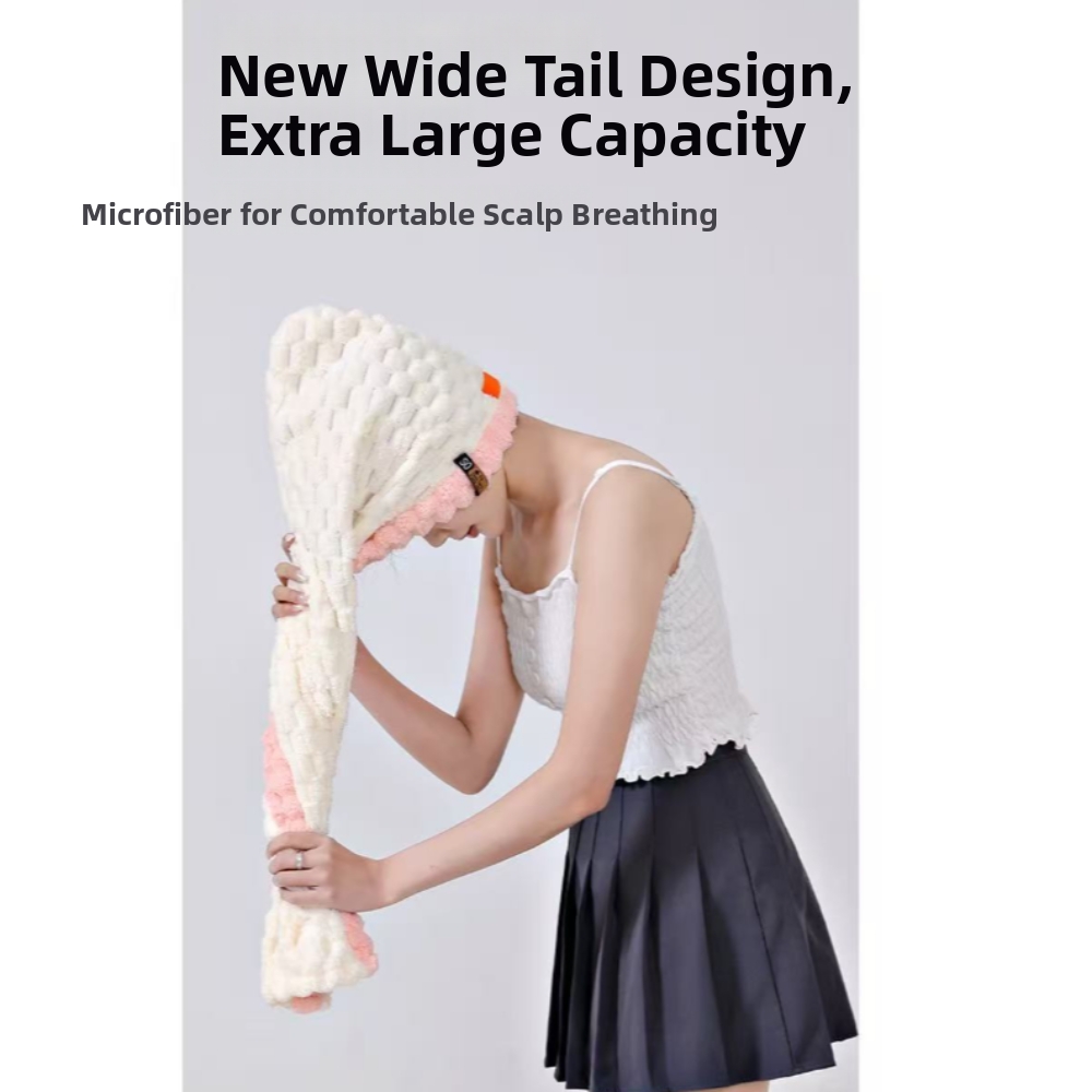 Toalha de Cabelo Reutilizável  - Hair Turban Towel avaliação e preço