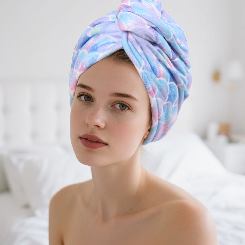 Conjunto de 2 Toucas Turbante  - Hair Turban Towel avaliação e preço