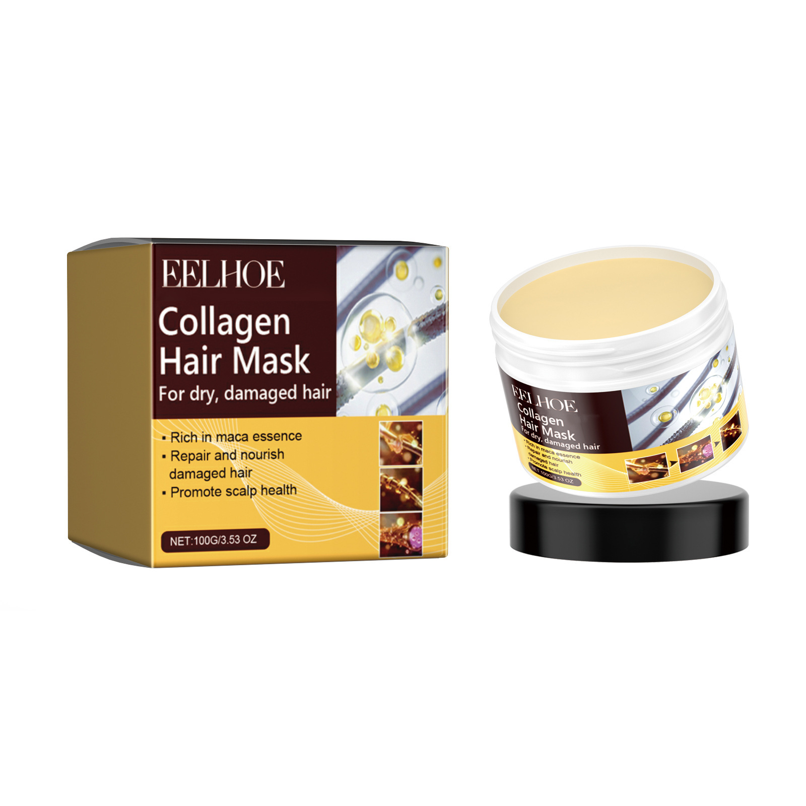 Máscara Capilar de Colágeno EE - Hair Care Dupes avaliação e preço