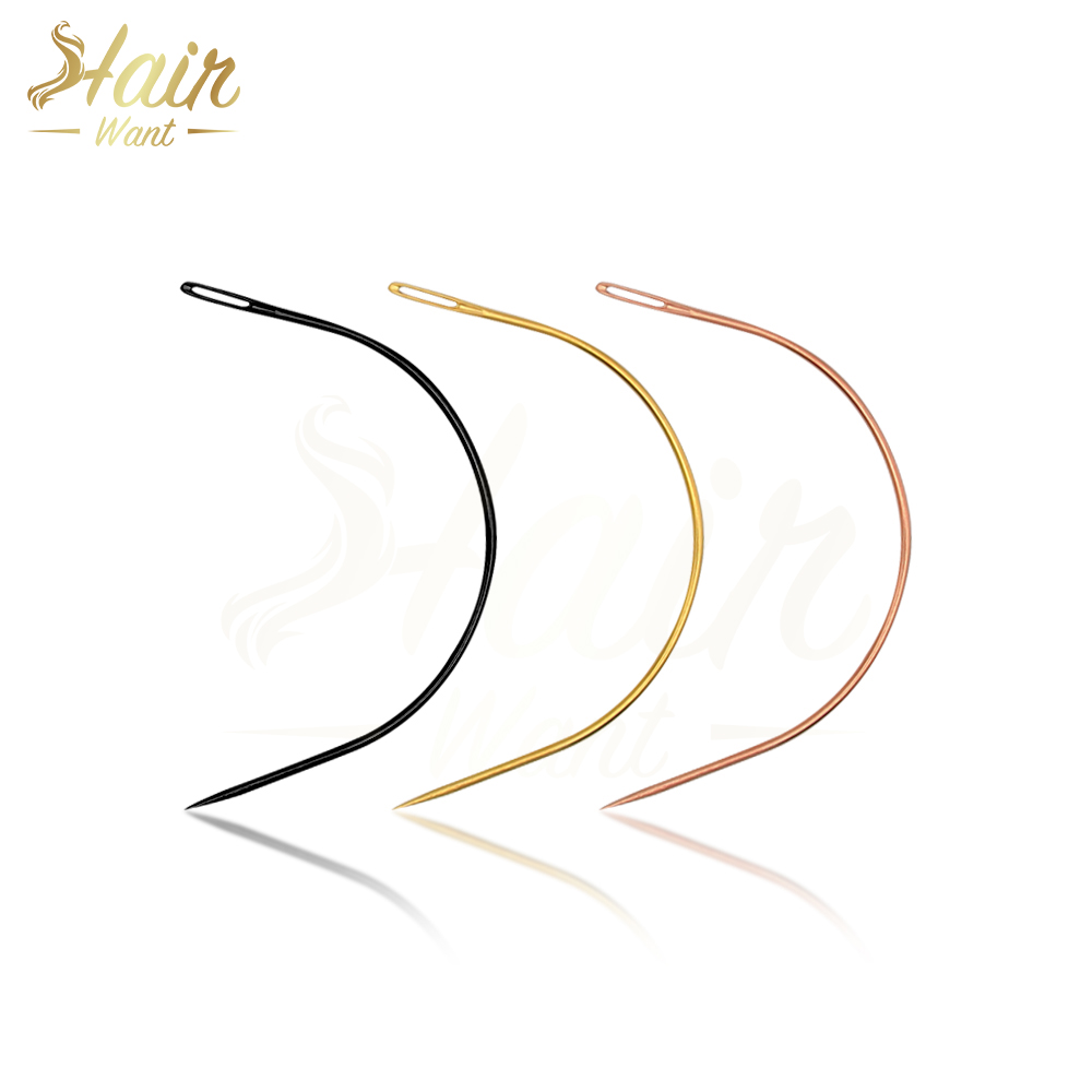 Agulhas Curvas para Cabelo (10 - Feather Hair Extension avaliação e preço