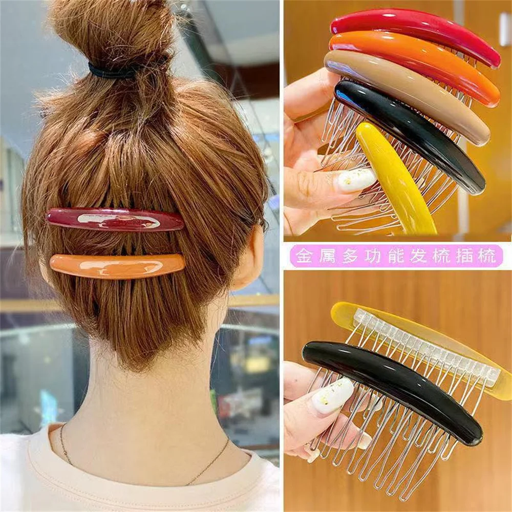 Cor sólida feminino banana pen - Hair Care Korean Products avaliação e preço