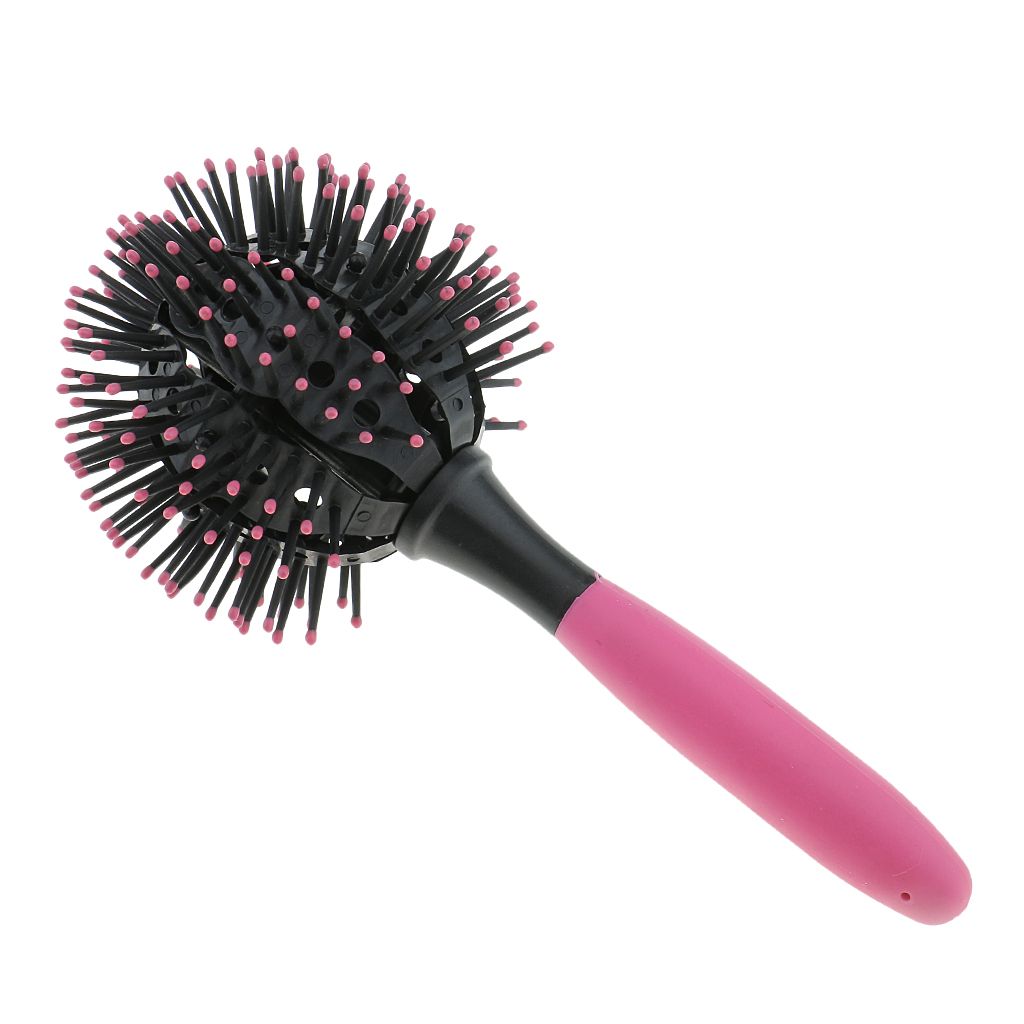 3d escova, bola redonda pente, - Hair Care Wavy Hair avaliação e preço