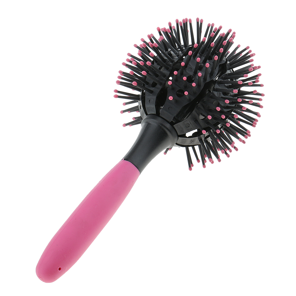 3d escova, bola redonda pente, - Hair Care Wavy Hair avaliação e preço