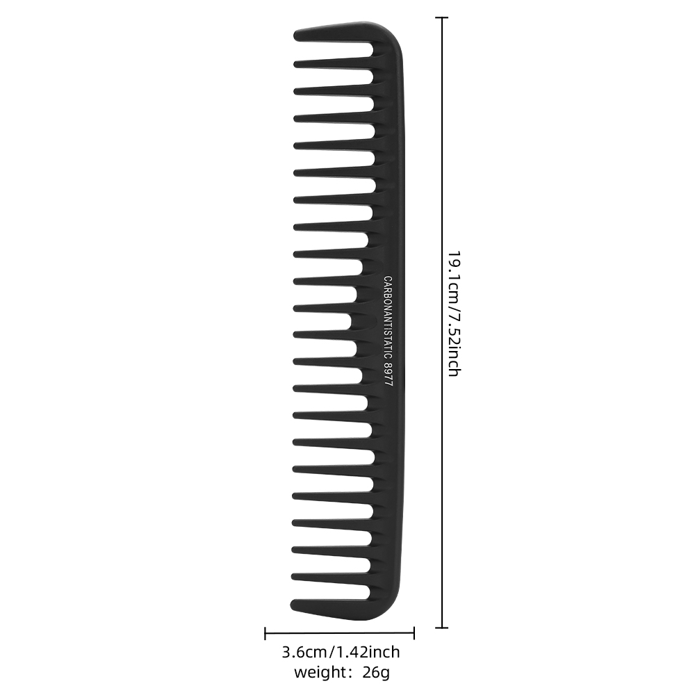 Pente de ondulação de dente la - Hair Care Wavy Hair avaliação e preço