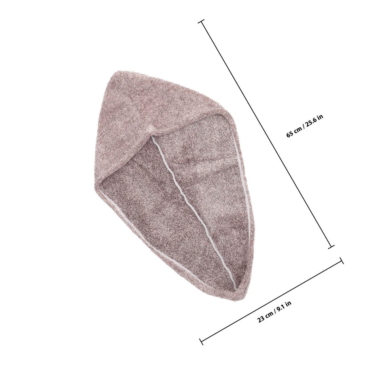 2 Peças Toucas de Secagem de C - Hair Turban Towel avaliação e preço