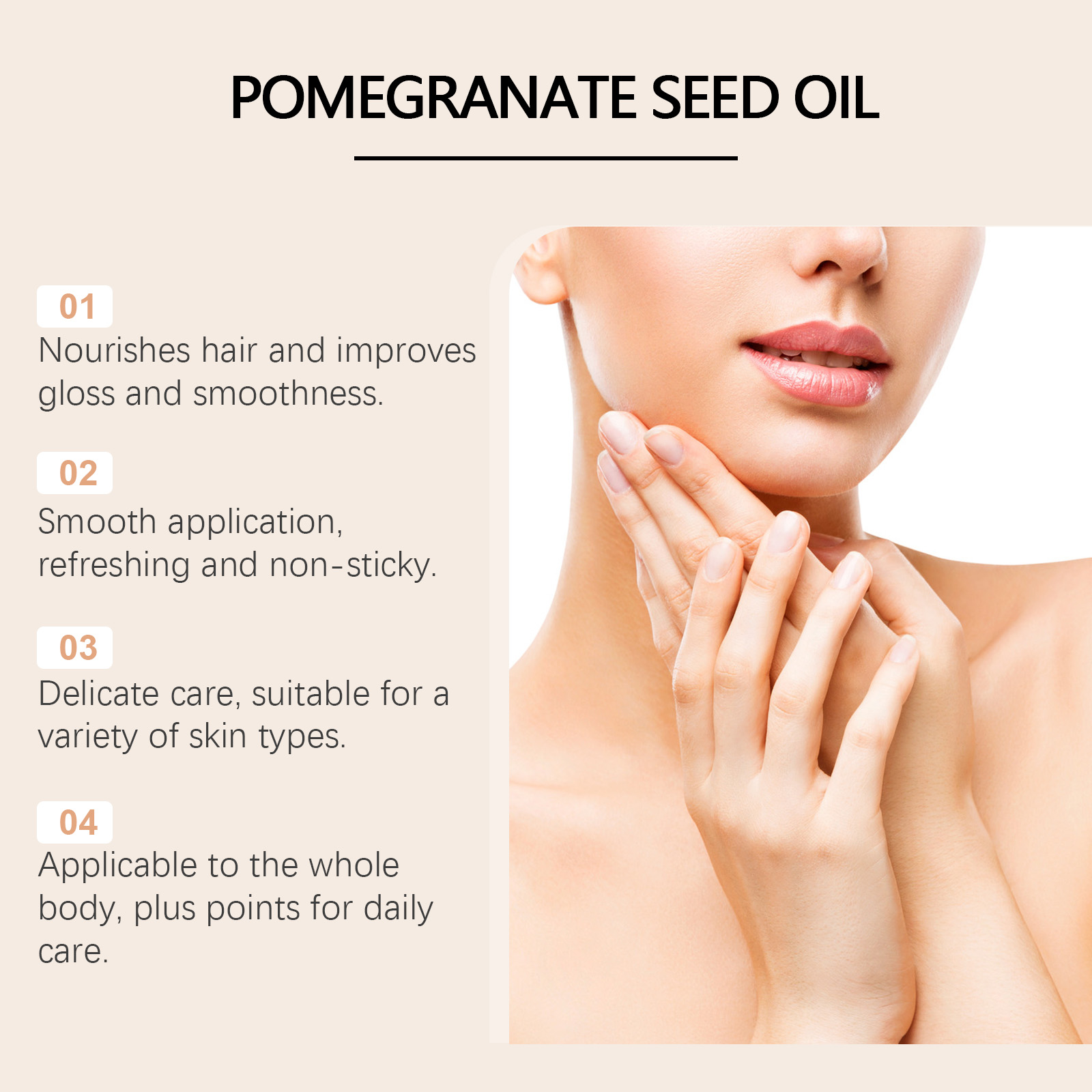 Óleo essencial para rosto, cor - Hair Care Oil Serum avaliação e preço