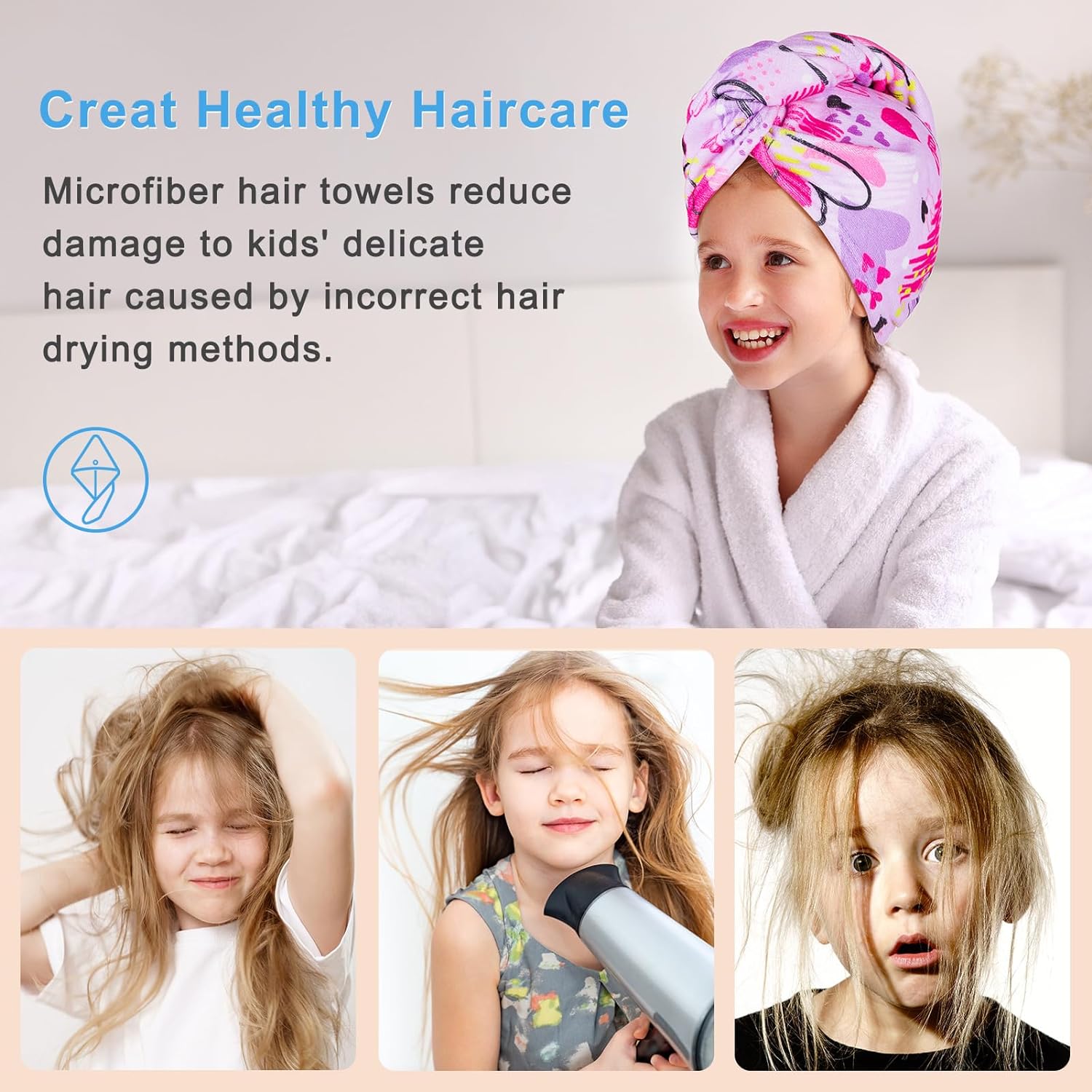 1 Toalha de Secagem Rápida Abs - Hair Turban Towel avaliação e preço