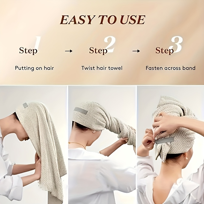 Toalha de Cabelo de Secagem Rá - Hair Turban Towel avaliação e preço