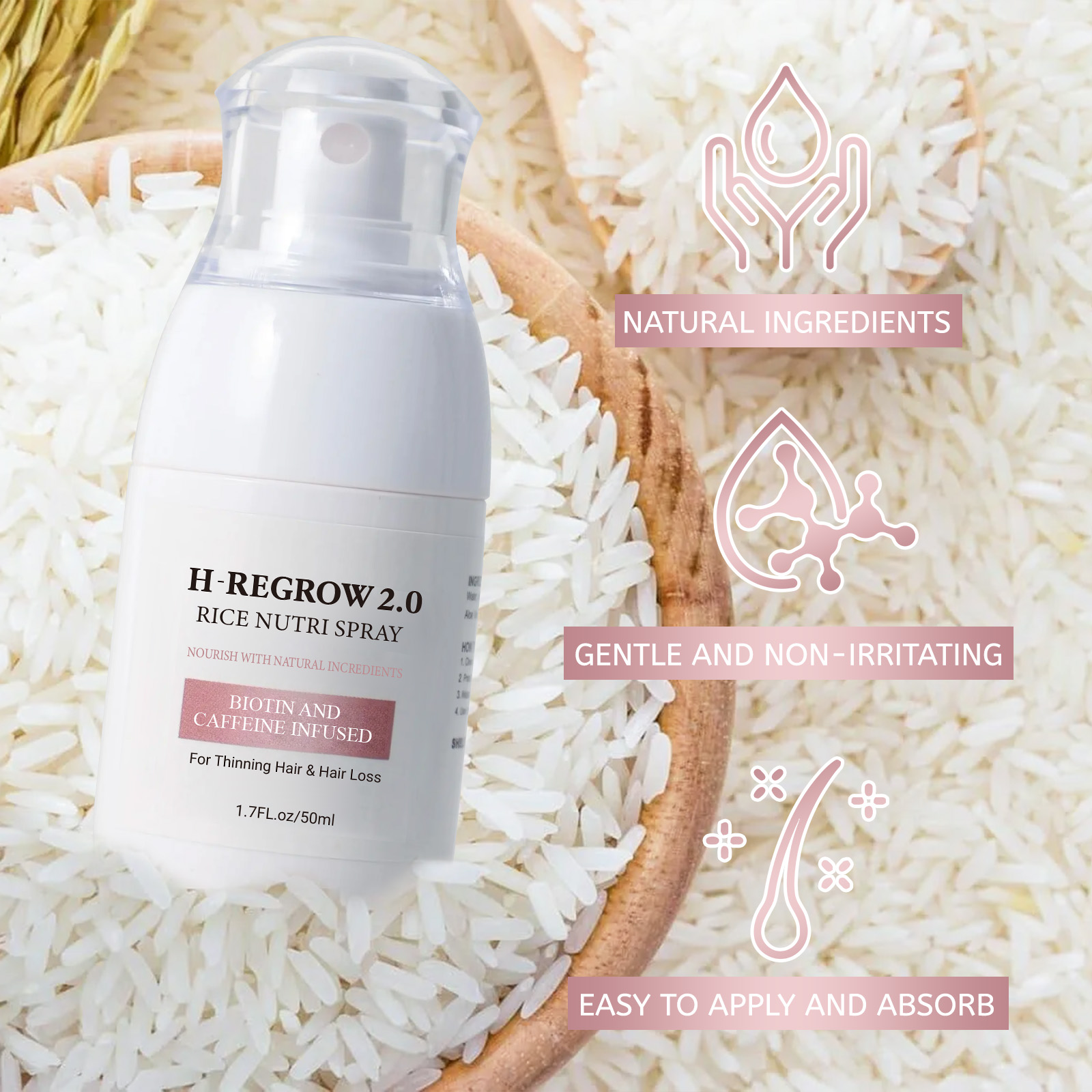 1-5 unidades de Spray Ativador - Hair Care Korean Products avaliação e preço