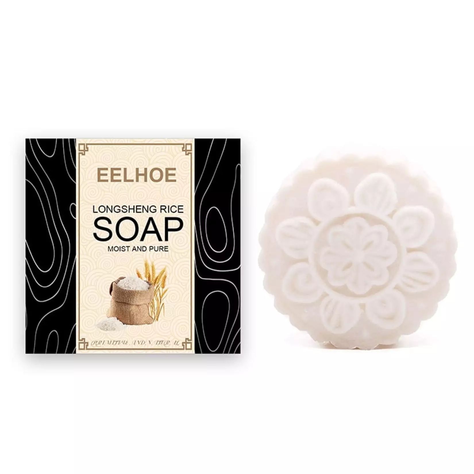 EELHOE-Arroz Sabonete Shampoo  - Hair Care Wavy Hair avaliação e preço