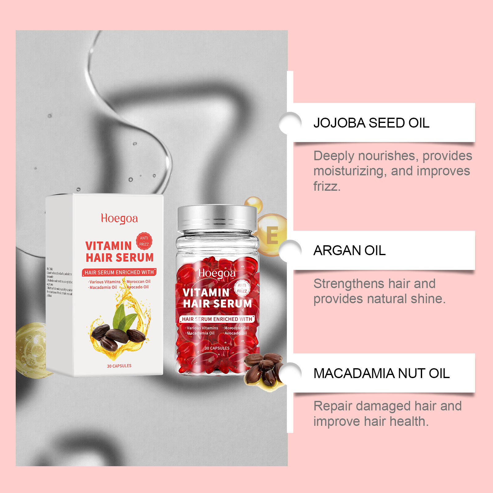 Cápsulas de soro para cuidados - Hair Care Oil Serum avaliação e preço