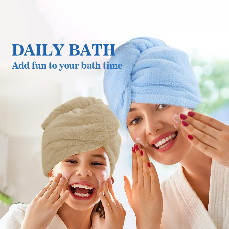 Envoltório de toalha de cabelo - Hair Turban Towel avaliação e preço