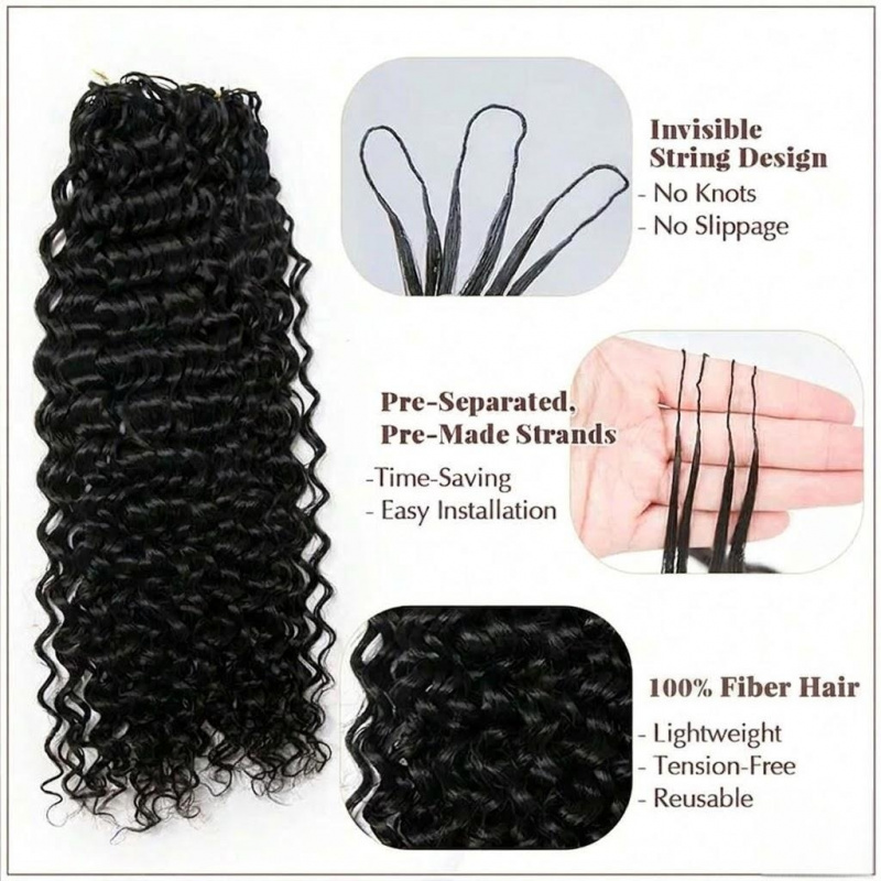Extensões de Cabelo Sintético  - Feather Hair Extension avaliação e preço