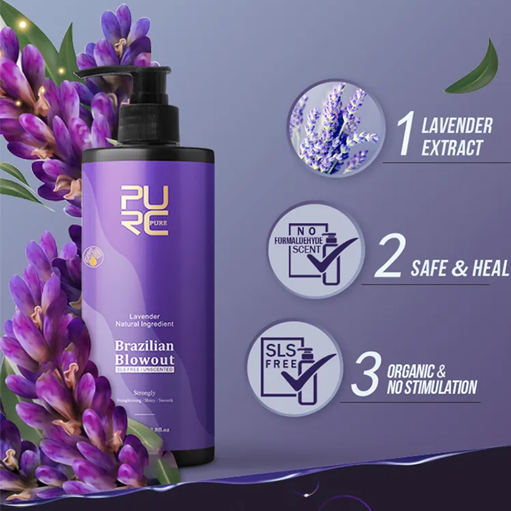 Purc lavanda 12% queratina bra - Hair Care Korean Products avaliação e preço